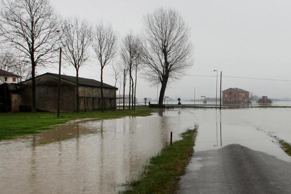 Fiume Secchia, fiume, alluvione