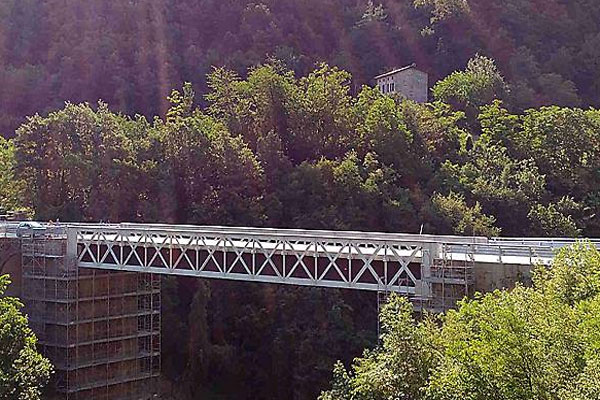 Ponte di Armorano, inaugurazione, Parma