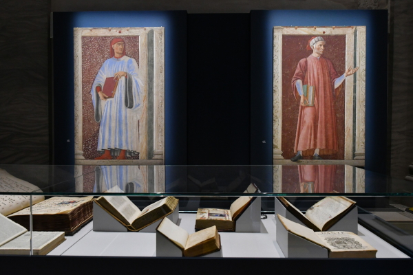 Dante 700, mostra Forlì,  Uffizi, Castagno