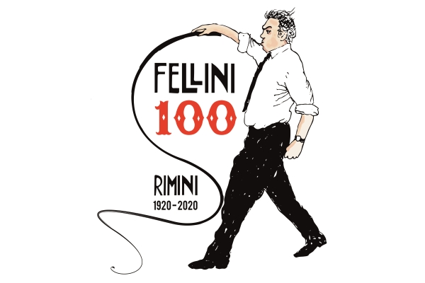 Logo centenario Fellini