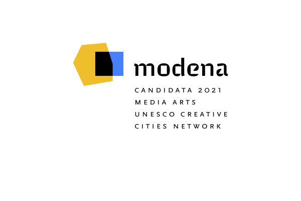 Modena Città creativa Media Arts UNESCO, logo