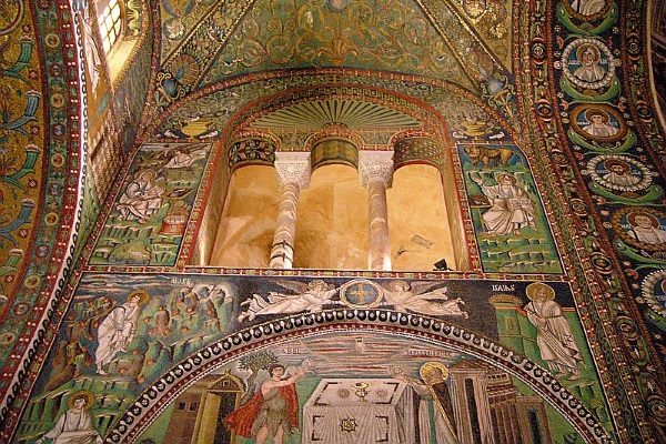 Ravenna, abside Basilica di san Vitale, mosaici