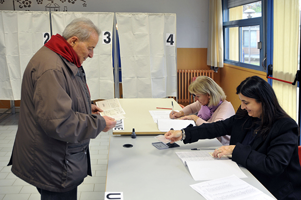 Elezioni elettorali 2014 Emilia-Romagna - elettore