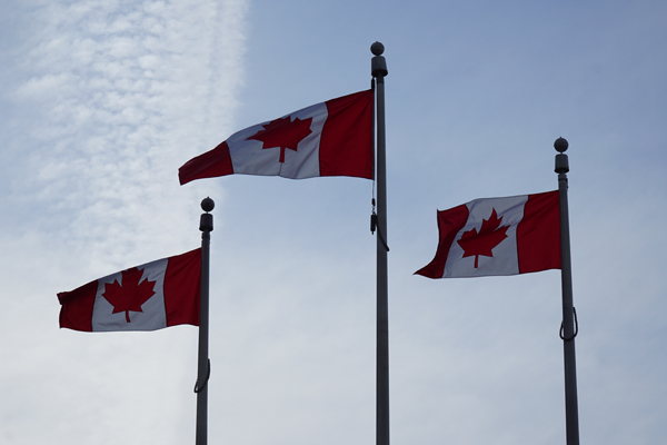 Missione Canada Caselli giugno 2019 Bandiere