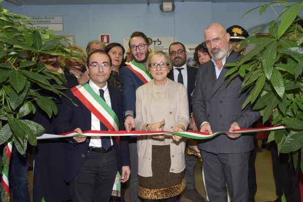 Inaugurazione Punto primo Intervento Ospedale Borgotaro con Bonaccini 21/11/2019 - 2
