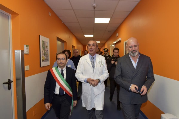 Inaugurazione Punto primo Intervento Ospedale Borgotaro con Bonaccini 21/11/2019 - 1