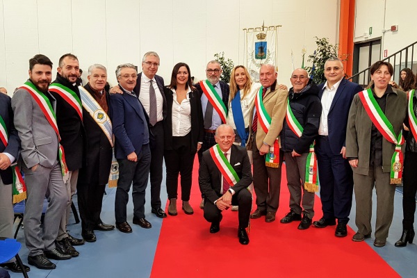 Inaugurazione municipio Caldarola con Gazzolo, 30/11/2019 - 2
