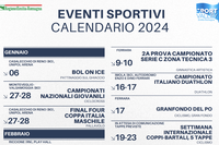Calendario eventi sportivi 2024