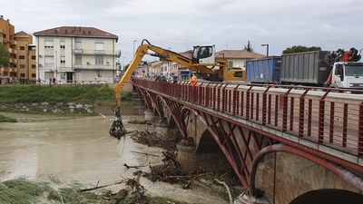 Alluvione maggio 2023, interventi a Cesena