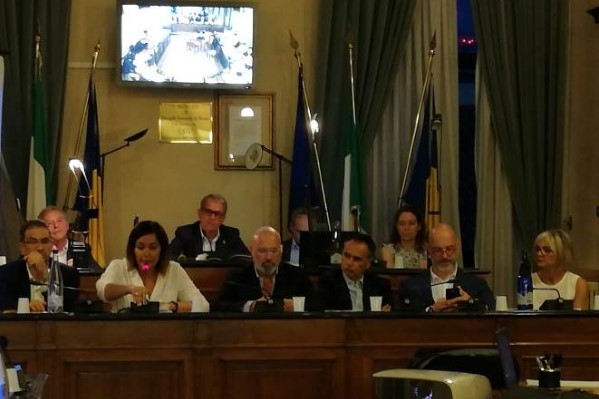 Consiglio comunale Cervia, maltempo 10 luglio 2019, Bonaccini, Corsini, Gazzolo