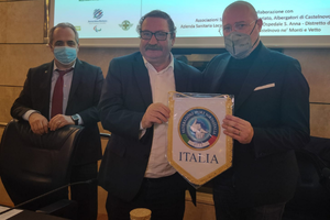 Bonaccini e Zanecchia accordo Federazione italiana sport sordi marzo 2022