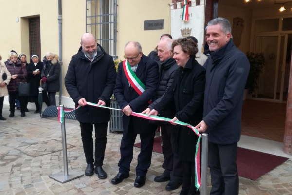 Inaugurazione Palazzo comunale Montiano con Bonaccini