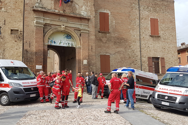 Nuova sede Croce Rossa Italiana a Scandiano (maggio 2018) Palazzo
