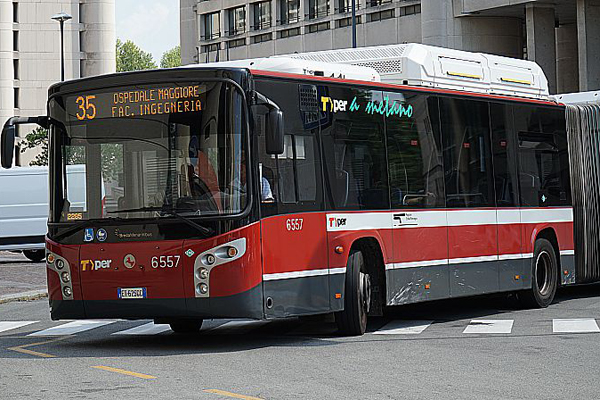 Bus autobus Tper trasporto pubblico
