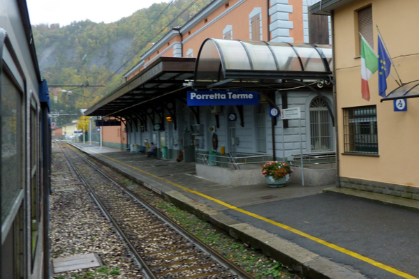 Stazione ferroviaria di Porretta, treni regionali