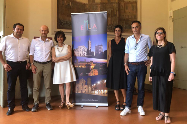 Corsini, presentazione dati Destinazione Emilia, luglio 2019