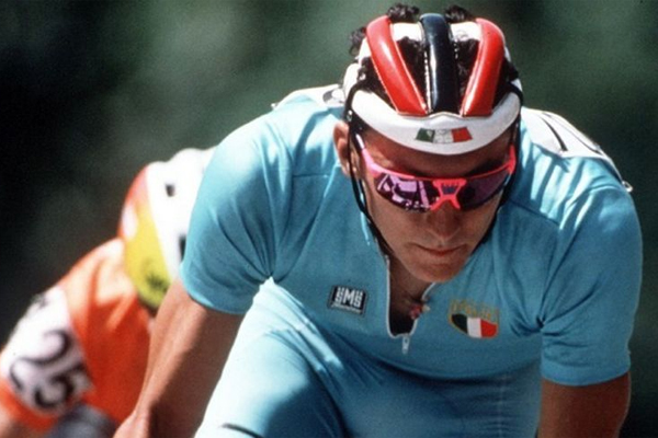 Fabio Casartelli, ciclista, bicicletta