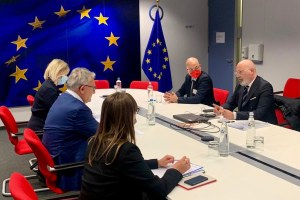 Bonaccini incontra commissario europeo Nicolas Schmit