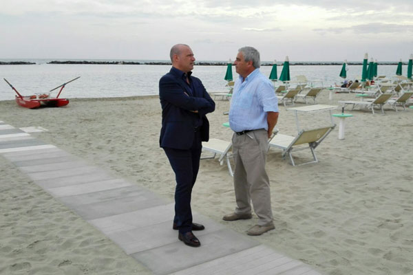 Il presidente Bonaccini incontra il sindaco di Bellaria Enzo Ceccarelli