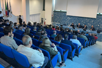 L'incontro del presidente Bonaccini a Bagnacavallo (Ra) maltempo maggio 2023