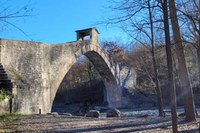 Ponte Olina Comune di Pavullo sopralluogo Priolo e Baruffi 30 novembre 2021