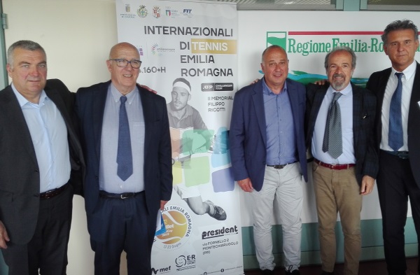 Tennis internazionali Parma 2019 conf stampa