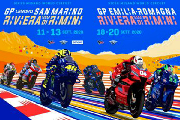 MotoGp 2020 Gran Premio San Marino e Riviera di Rimini e Gran Premio Emilia-Romagna e Riviera di Rimini