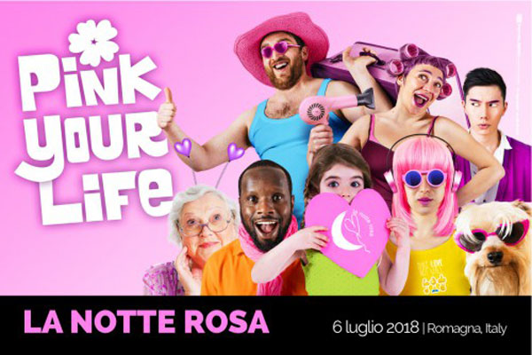 Notte rosa 2018, logo