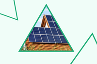 Energie rinnovabili, pannelli solari su abitazione privata