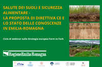 Salute dei suoli e sicurezza alimentare – La proposta di direttiva della Commissione Europea e lo stato delle conoscenze in Emilia-Romagna
