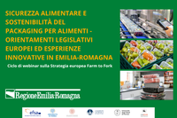 Online i materiali multimediali del webinar "Sicurezza alimentare e sostenibilità del packaging per alimenti"