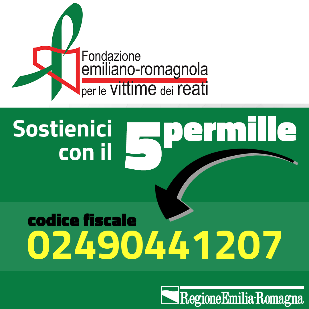 5 per mille alla Fondazione vittime 2018