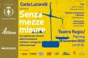28 Novembre - Carlo Lucarelli presenta SENZA MEZZE MISURE