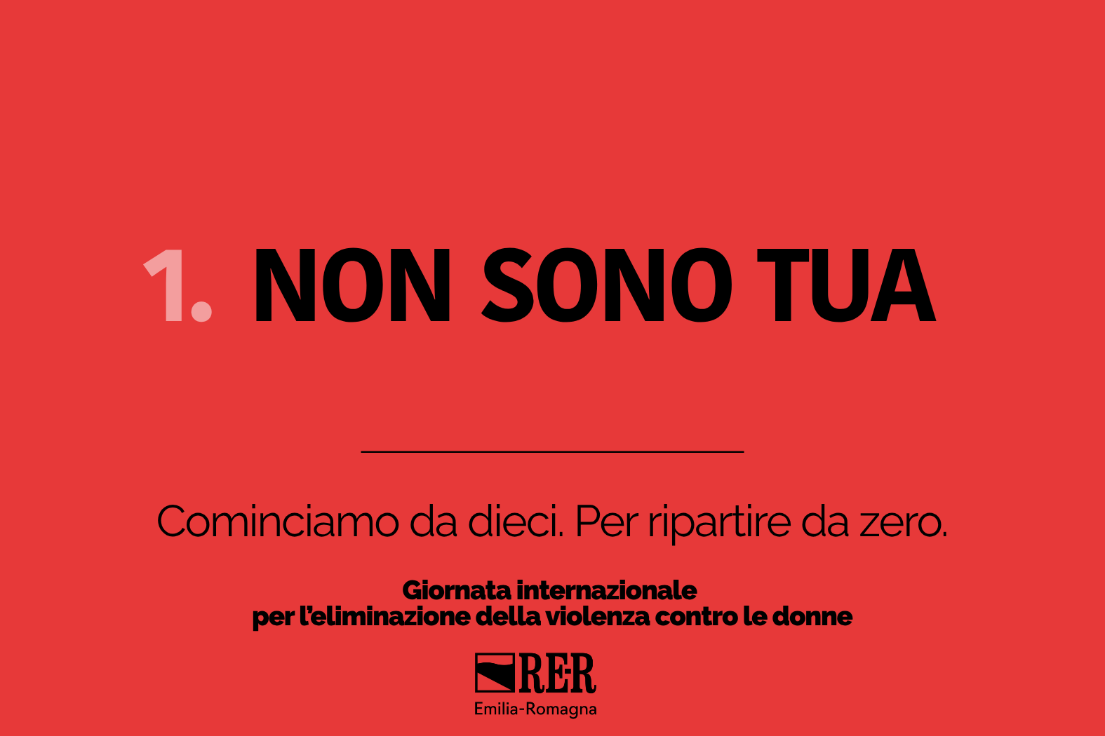Vai al sito della campagna regionale per l'eliminazione della violenza contro le donne