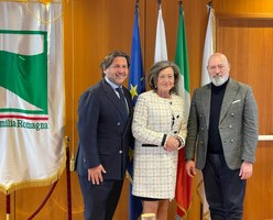 Il presidente Bonaccini riceve l’ambasciatrice di Finlandia in Italia Pia Rantala- Engberg