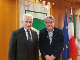 L’assessore Mauro Felicori ha ricevuto l'ambasciatore di Malta in Italia, Carmel Vassallo