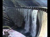 Inaugurazione diga di Ridracoli 