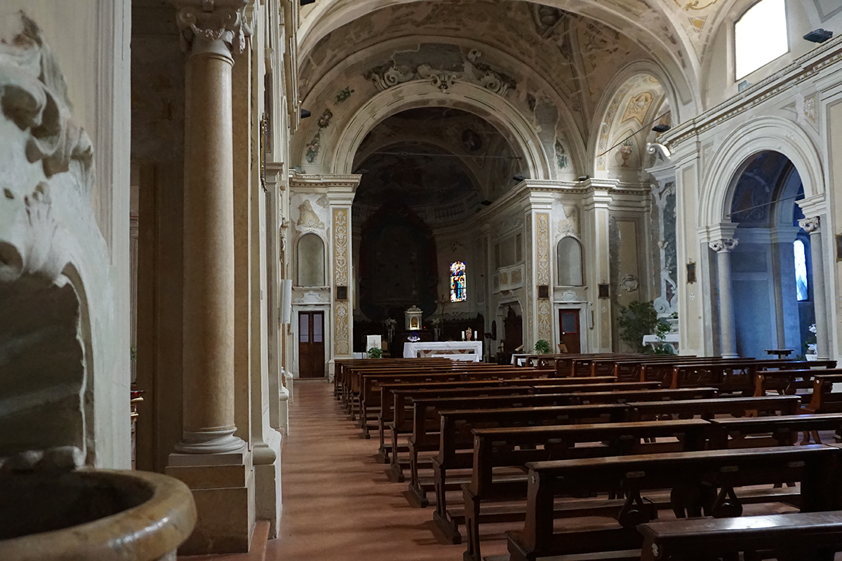 Camposanto. Chiesa di Santa Maria assunta ricostruita