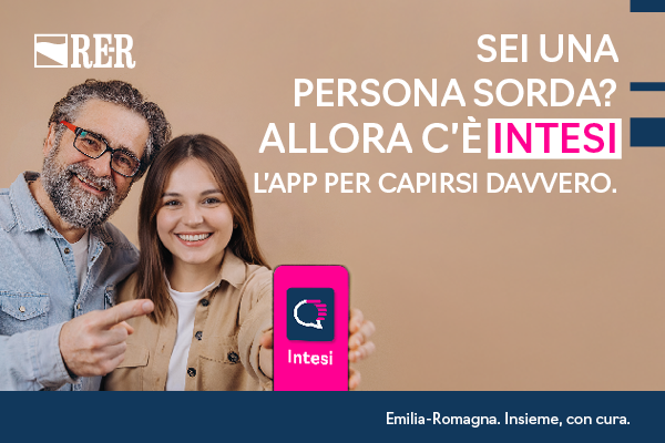 Consulta la sezione dedicata alla campagna di comunicazione dedicata alla nuova App Intesi per persone sorde