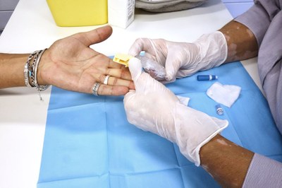 immagine relativa a prelievo di sangue