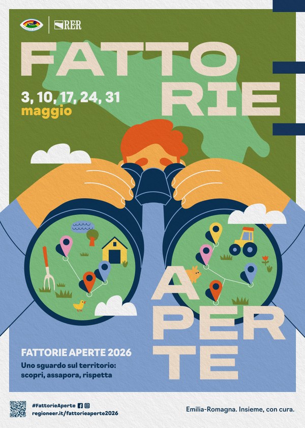 Fattorie aperte 2026: 3, 10, 17, 24 e 31 maggio. Uno sguardo sul territorio: scopri, assapora, rispetta