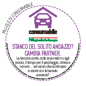 Stanco del solito andazzo? Cambia partner.
La benzina costa, code ai semafori o agli incroci, il tempo per il parcheggio, stress e rumore … sei sicuro che continuare a uscire con la tua auto conviene?