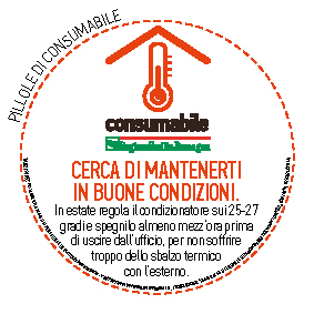 cerca di mantenerti 
in buone condizioni.
In estate regola il condizionatore sui 25-27 gradi e spegnilo almeno mezz’ora prima di uscire dall’ufficio, per non soffrire troppo dello sbalzo termico con l’esterno.