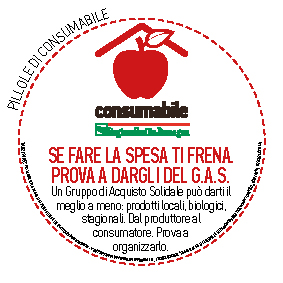 se fare la spesa ti frena.
Prova a dargli del G.A.S.
Un Gruppo di Acquisto Solidale può darti il meglio a meno: prodotti locali, biologici, stagionali. Dal produttore al consumatore. Prova a organizzarlo.